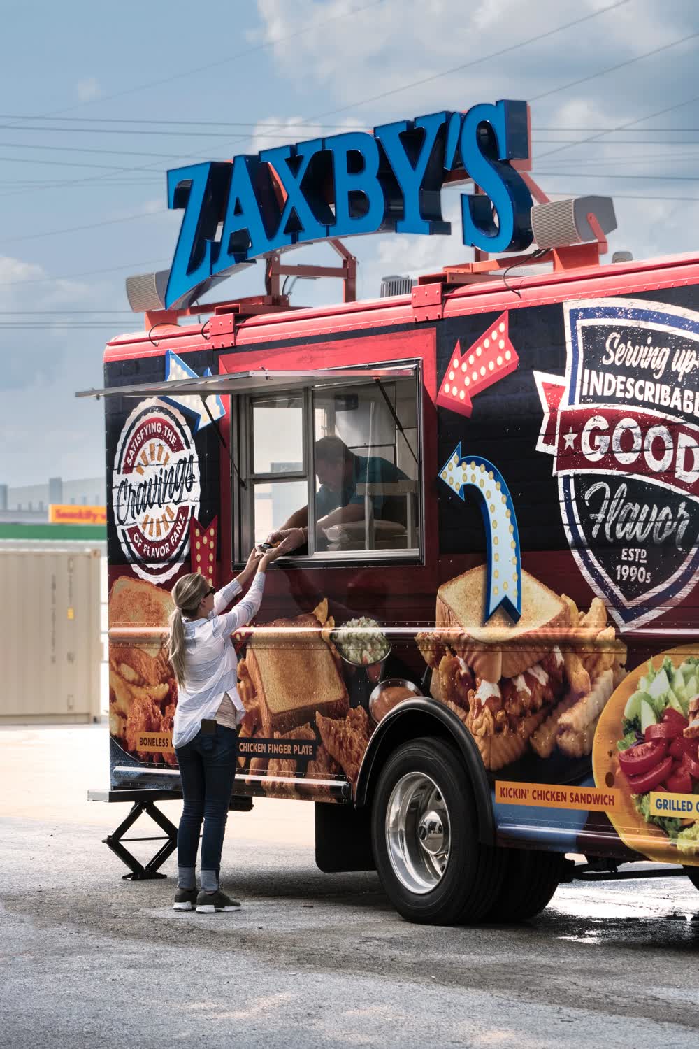 zaxbys chicken custom food truck builders