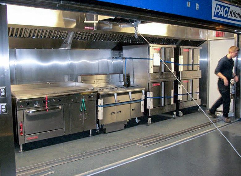 pac kitchen commercial mobile kitchen trailer truck