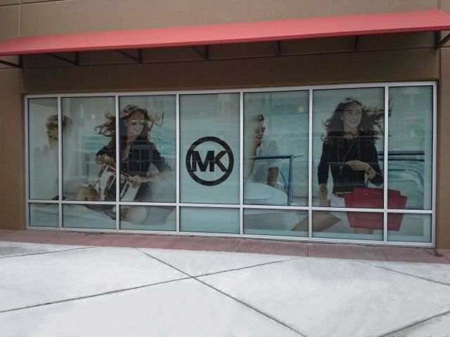 michael kors retail graphics