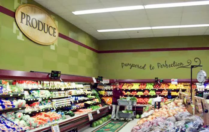 produce retail graphics