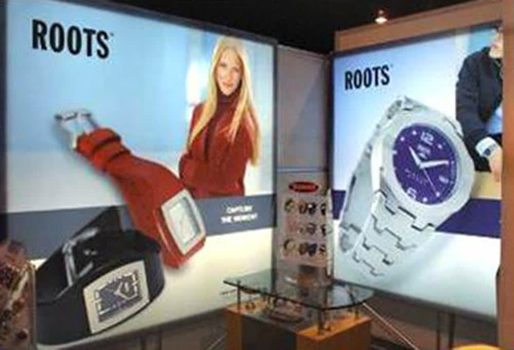 roots retail graphics
