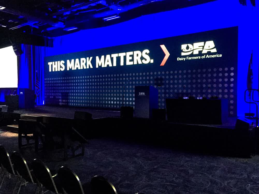 dairy farmers of america trade show displays