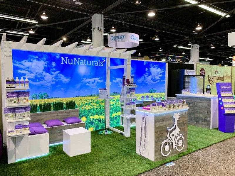 nu naturals trade show displays