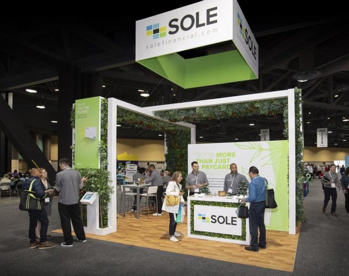 sole trade show displays