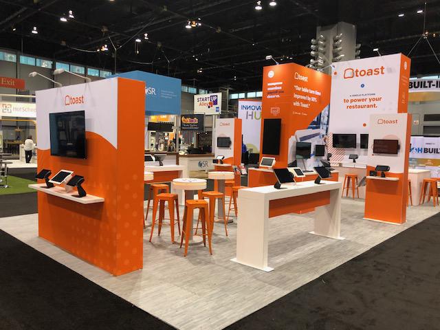 toast trade show displays