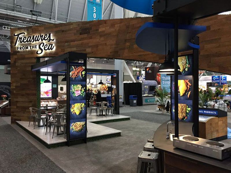 treasures trade show displays