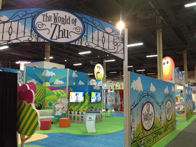world of zhu trade show displays
