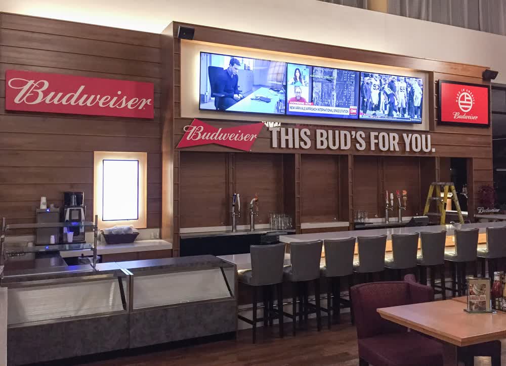 budweiser stadium graphics