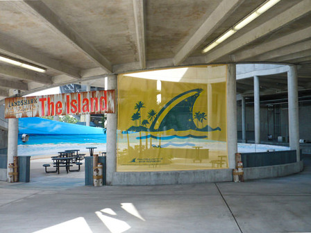 landshark the island stadium graphics
