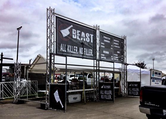beast craft bbq banners