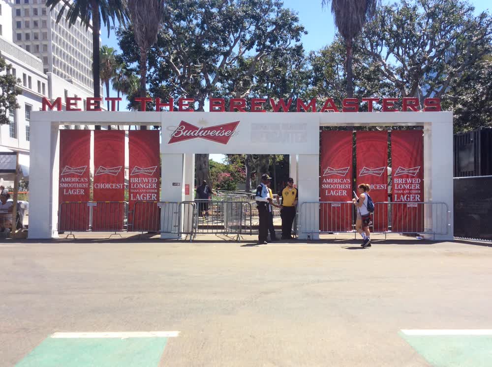 budweiser made in america brewmasters banners