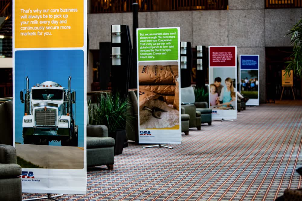 dairy farmers of america banners