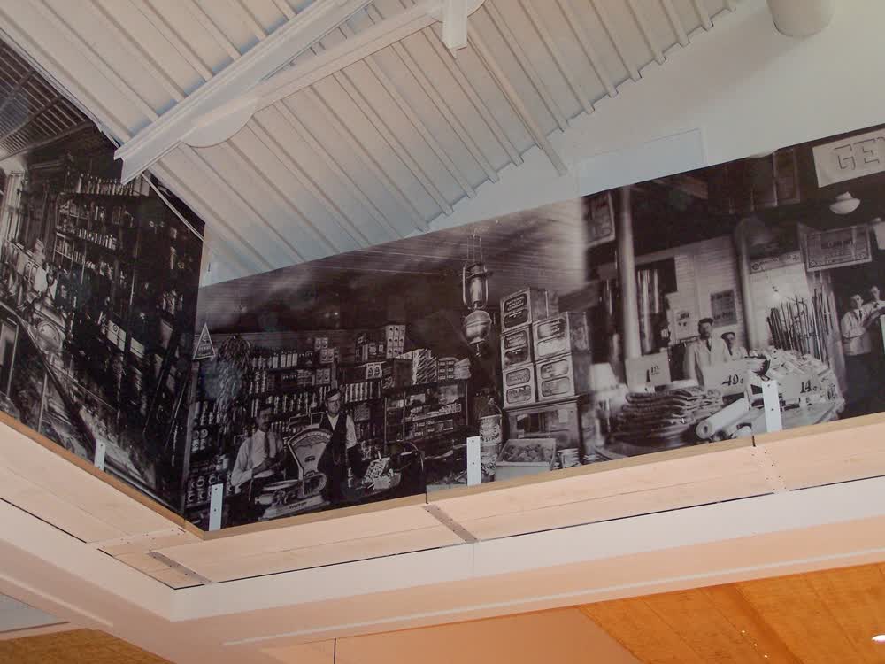 ceiling side wall decals graphics