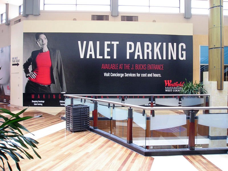 westfield mall wall decals graphics