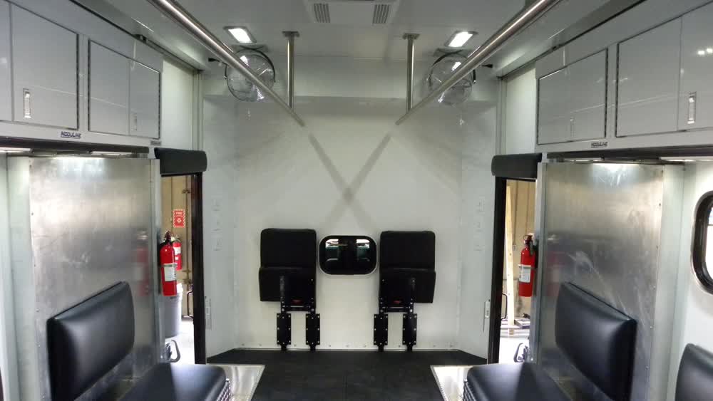 interior mobile command center trailer