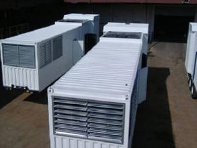 fleet of industrial power mobile power generation