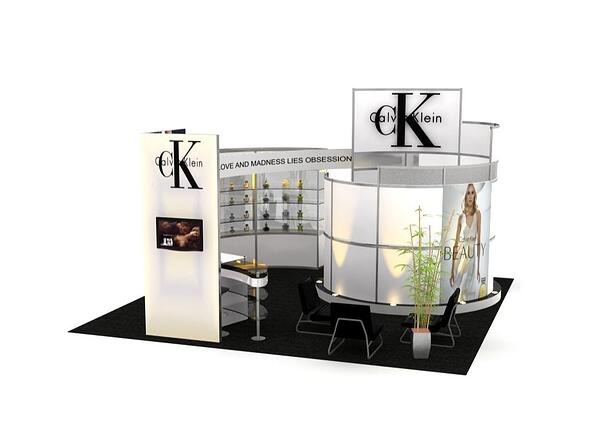 calvin klein trade show service