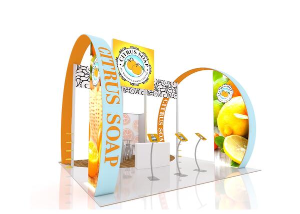 citrus soap trade show service