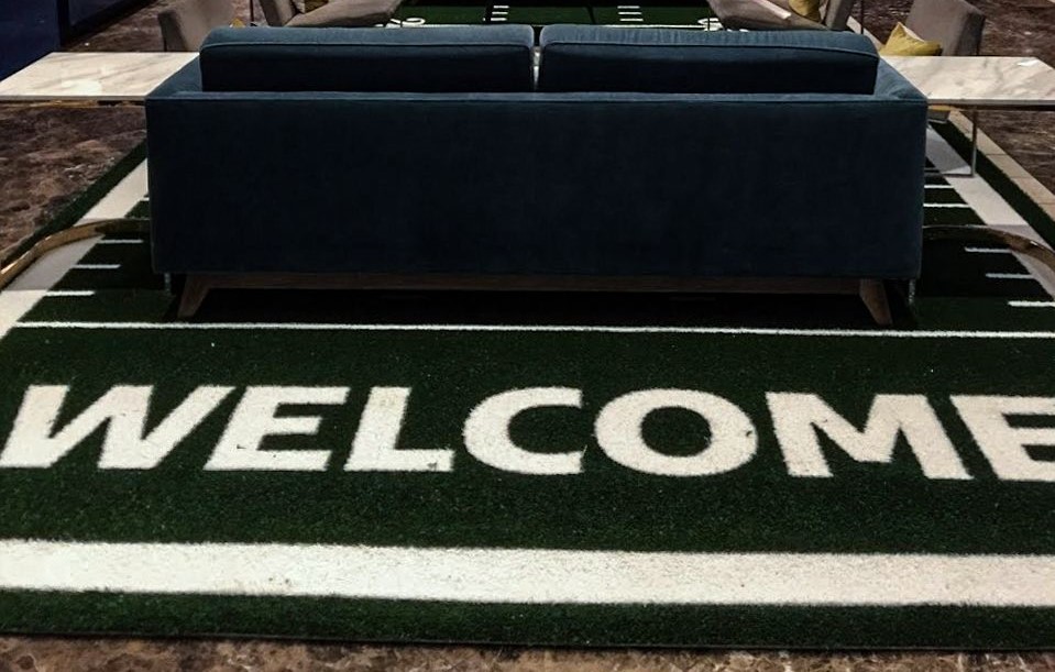 bud light fan zone floor graphics sm