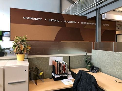 office interior signage