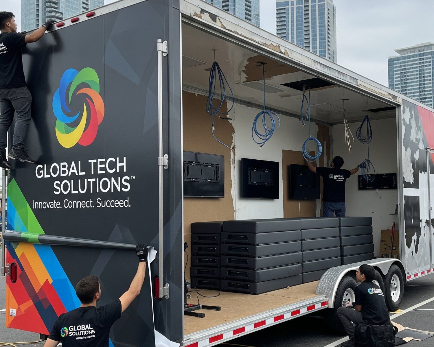 refurbishment-of-promotional-event-trailer