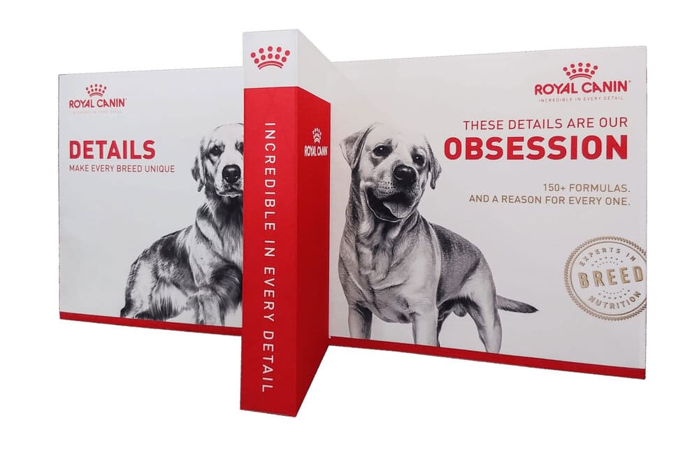 royal canin graphic signage