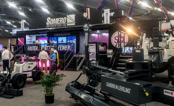 Somero Experiential Marketing Trailer at World of Concrete Trade Show