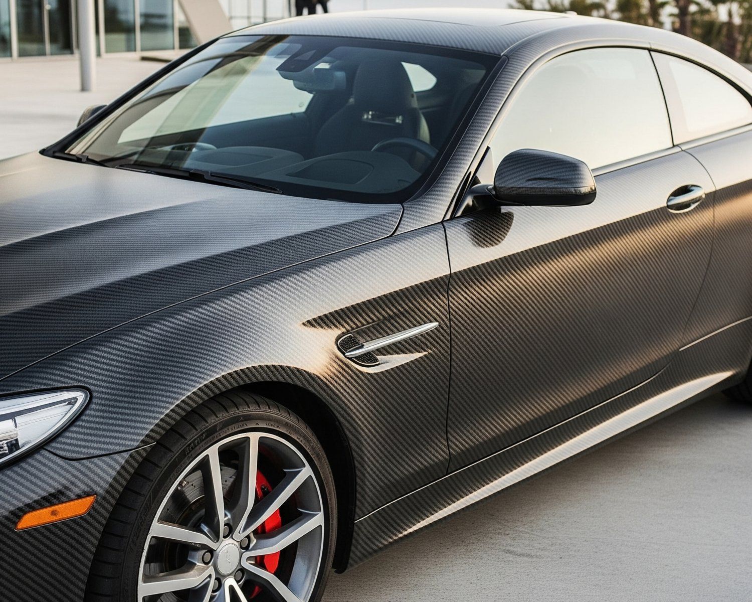 textured-carbon-fiber-vinyl-wrap-luxury-car