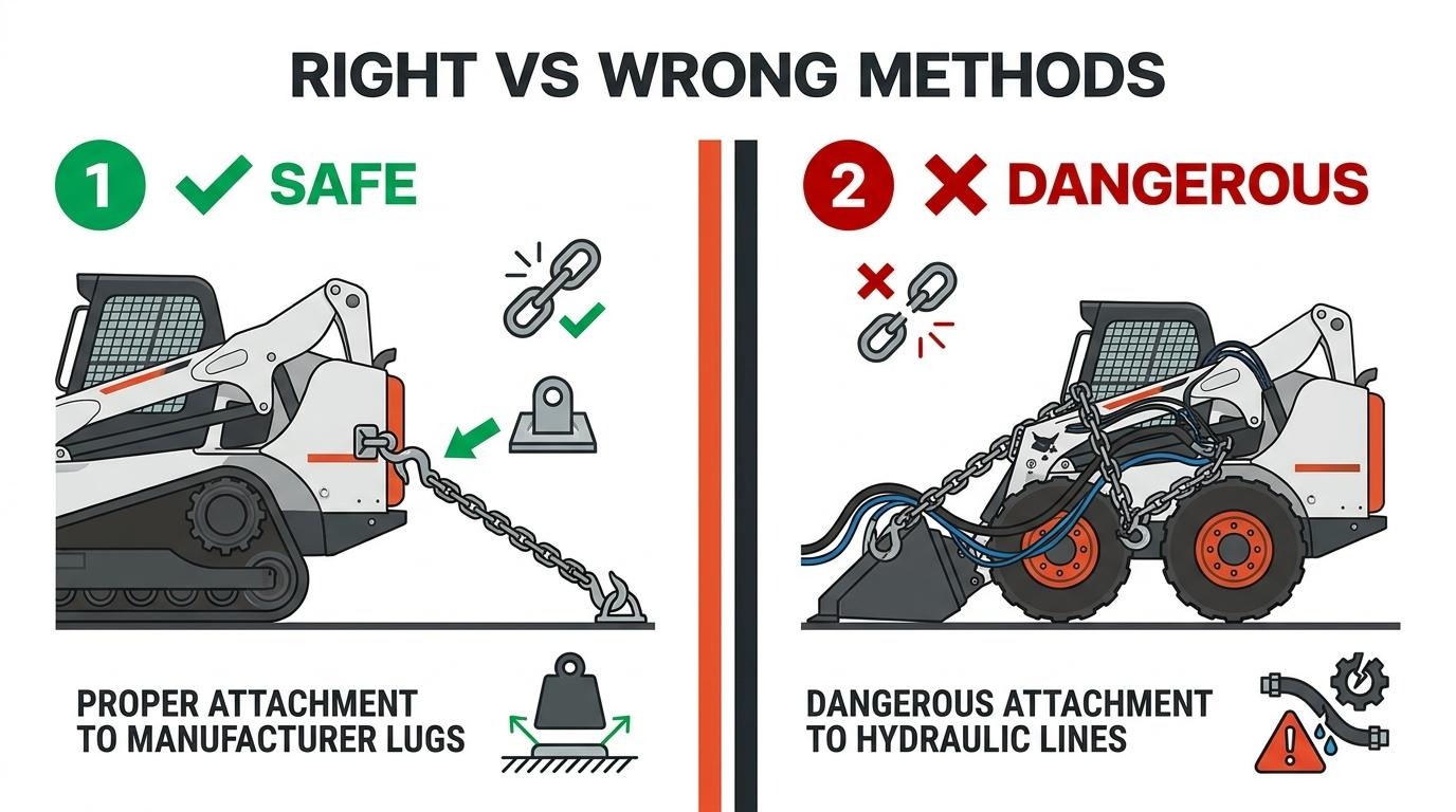 infographic of right vs wrong methods