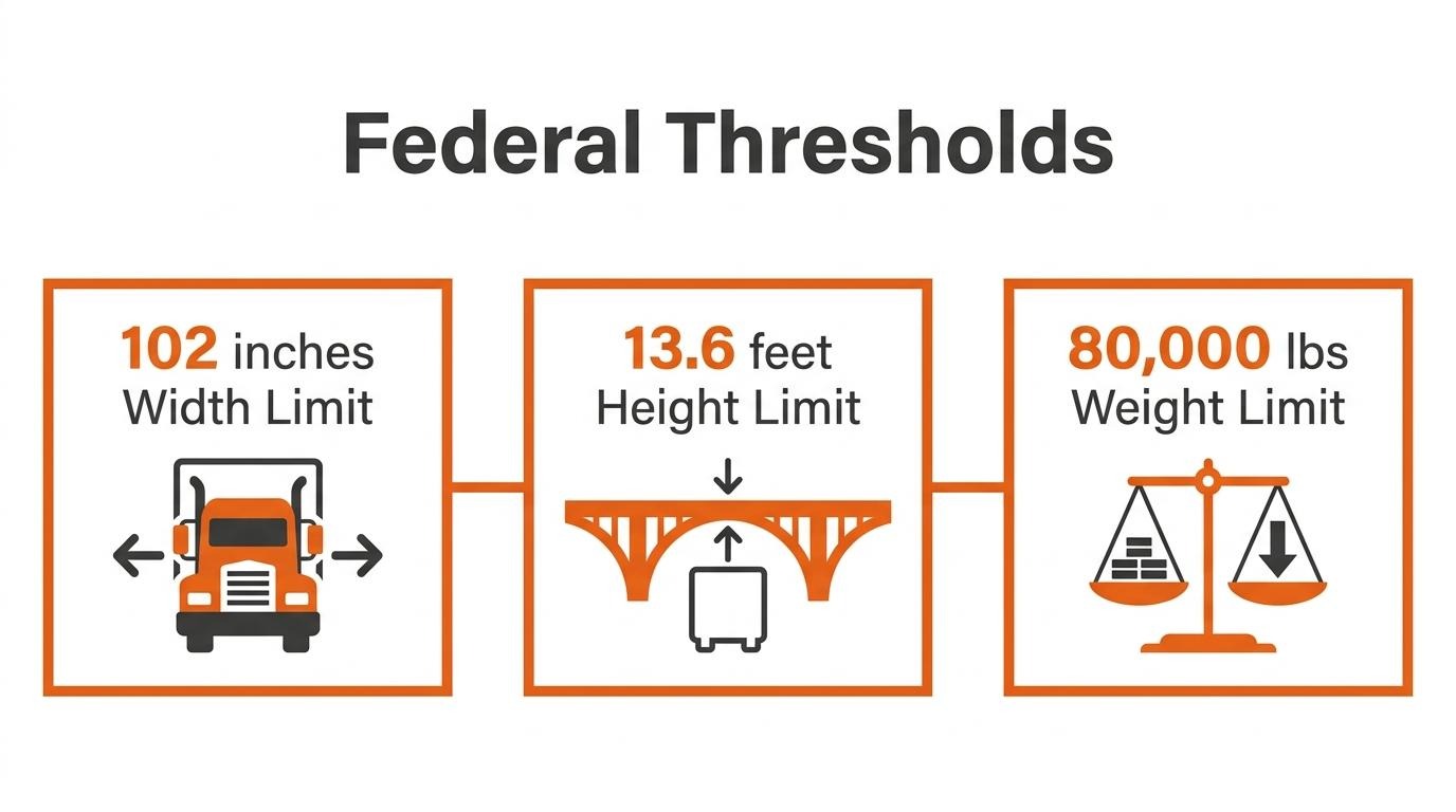 Infographic of federal thresholds