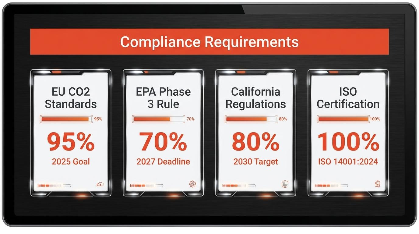 infographic of compliance requirements