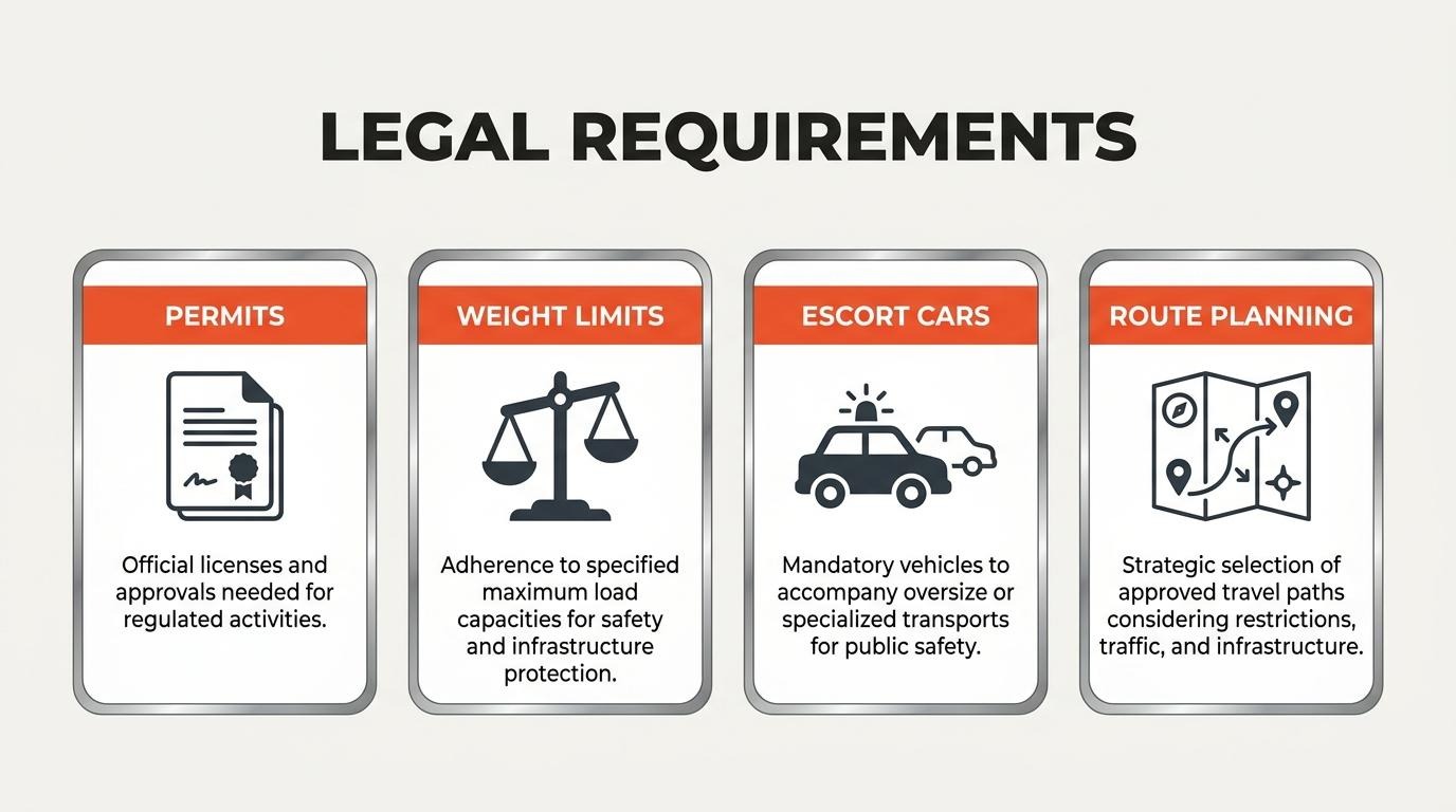 infographic of legal requirements