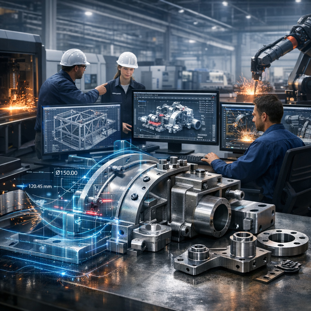 How Does 3D CAD Modeling Improve the Industrial Fabrication Workflow?