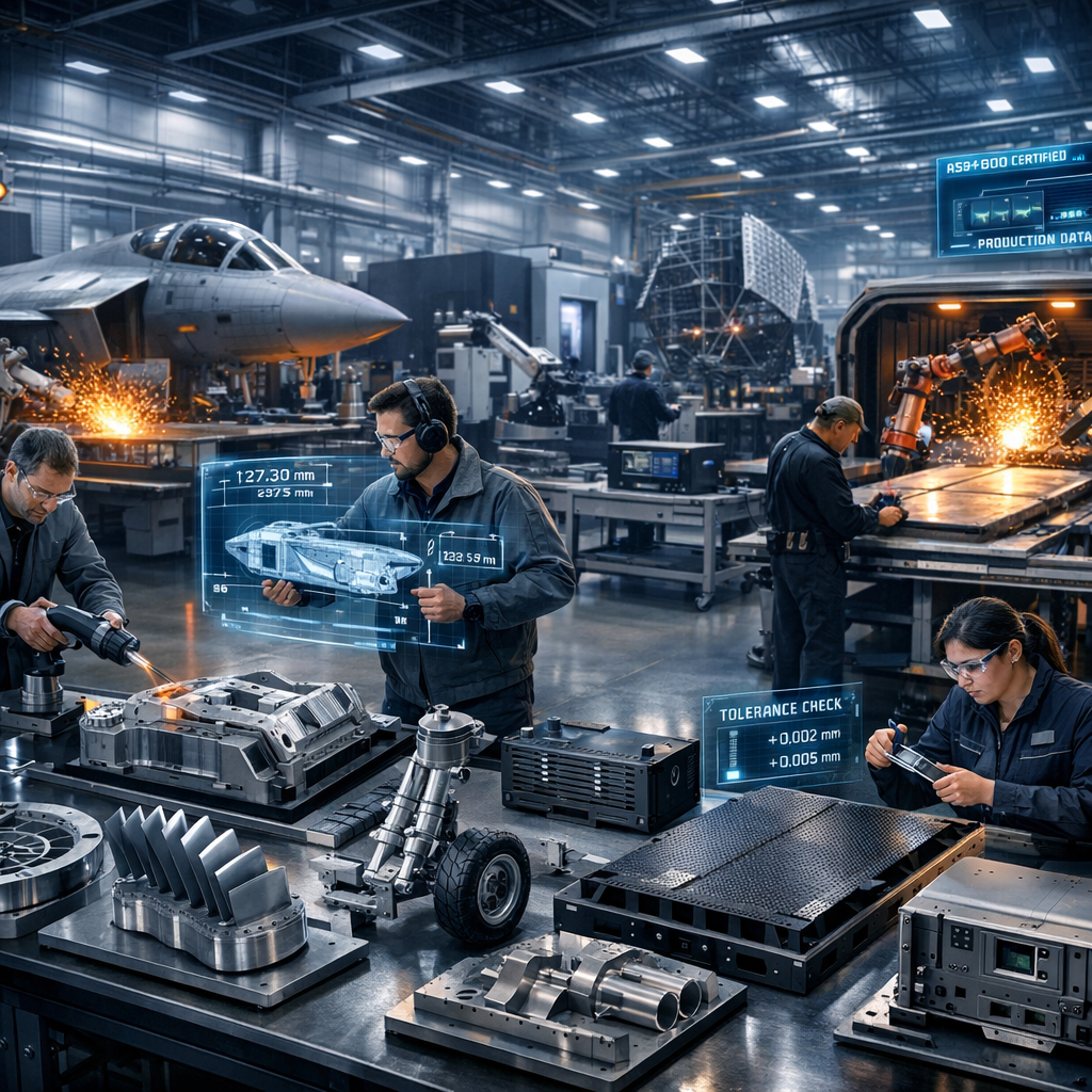 How Does Industrial Fabrication Support Aerospace and Defense Projects?