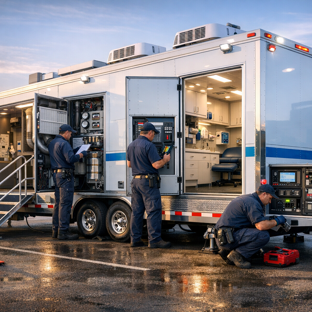 What Should a Medical Trailer Maintenance Checklist Include?