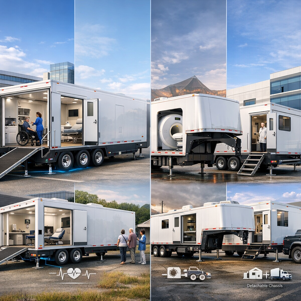 What Are the Different Trailer Chassis Types Used for Medical Trailers?