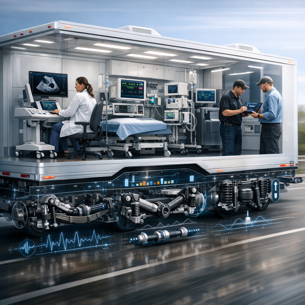 How Can You Compare Trailer Suspension Systems for Medical Use?