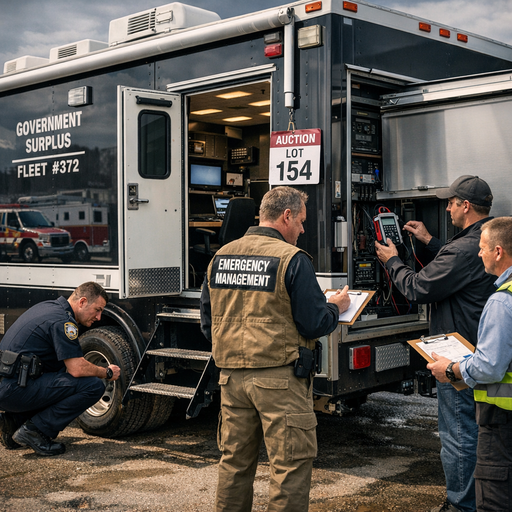 How Do You Buy a Used Mobile Command Center?