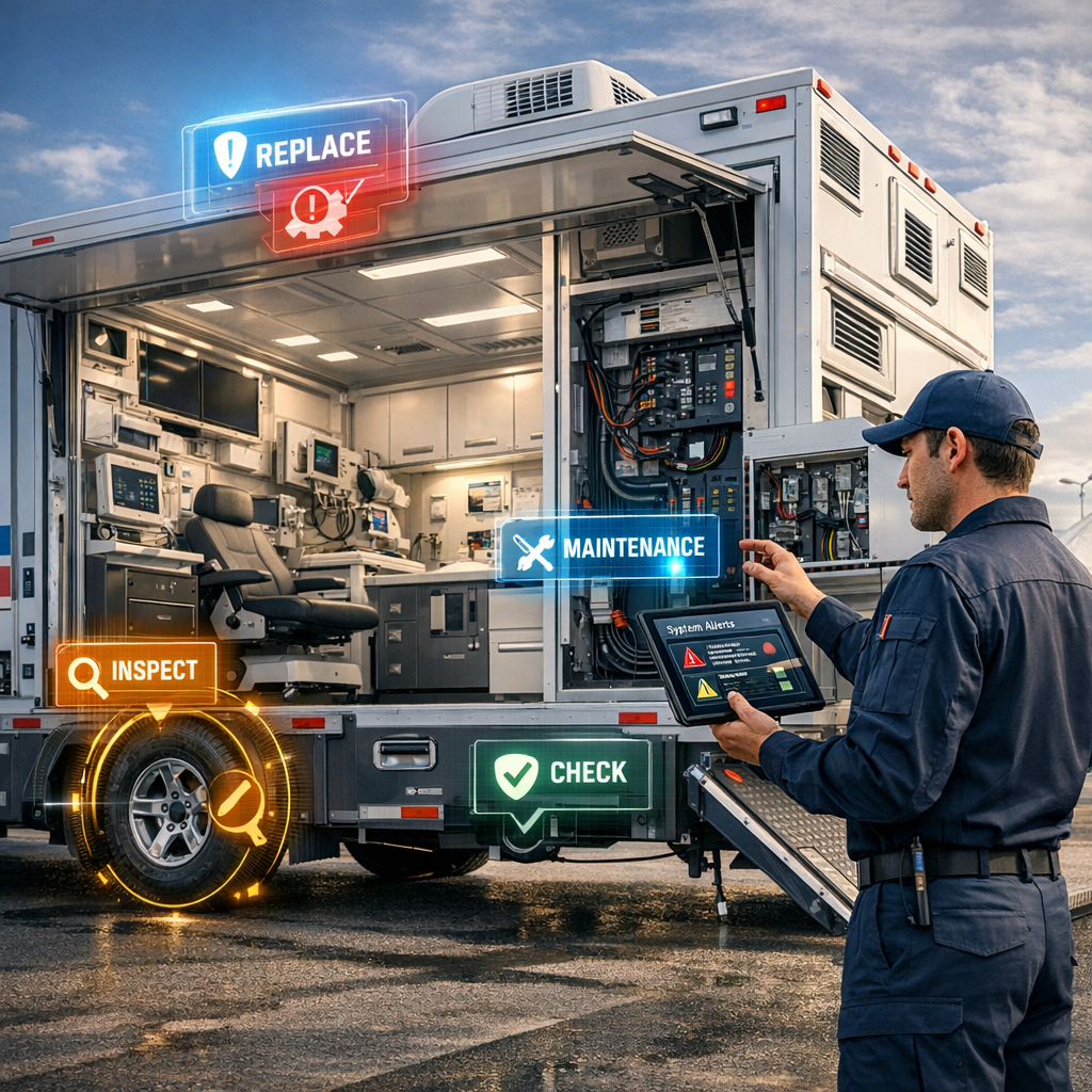 When Should You Replace Medical Trailer Parts?