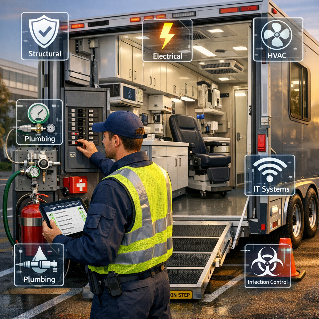 What Should a Medical Trailer Safety Check Before Operations Include?