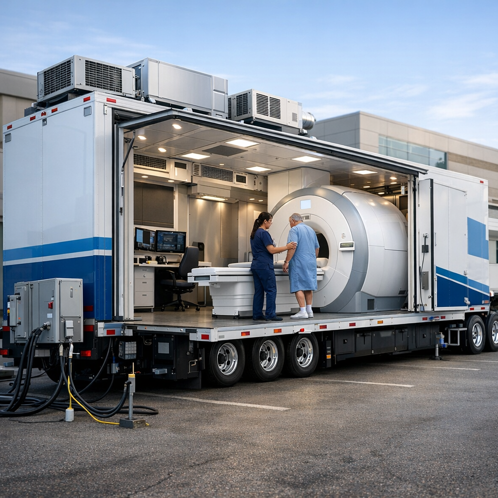 What Are the Key Specifications for a Mobile MRI Trailer?