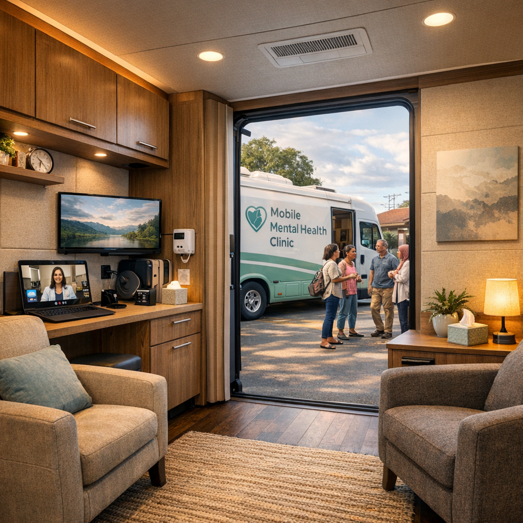 How Do You Design Mobile Mental Health Clinics for Behavioral Health Services?