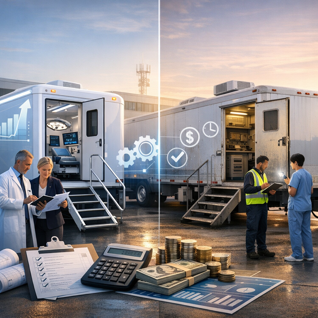 What Should You Consider When Choosing Between New and Used Medical Trailers?
