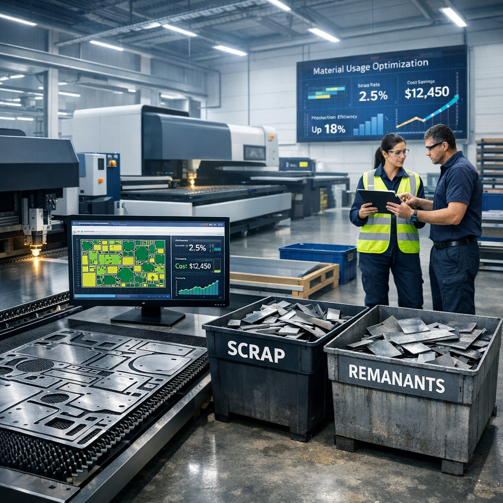 How Can You Reduce Material Waste and Costs in Metal Fabrication?