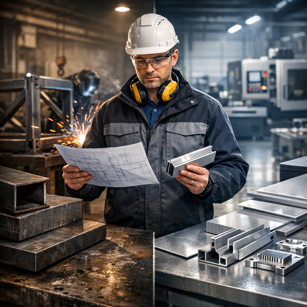 Which Material Fits Your Project: Steel or Aluminum Fabrication?