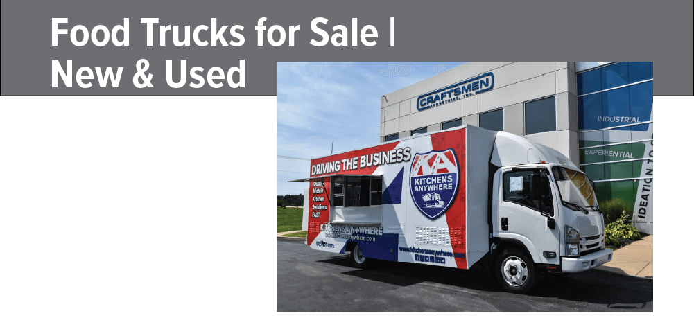 Food Truck with Brand New Kitchen for sale