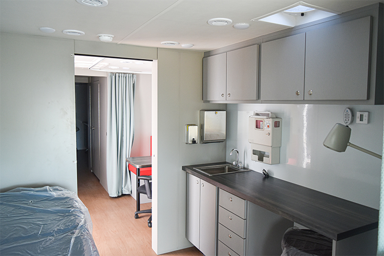 Livwell interior Mobile Primary Care Clinic Vehicles
