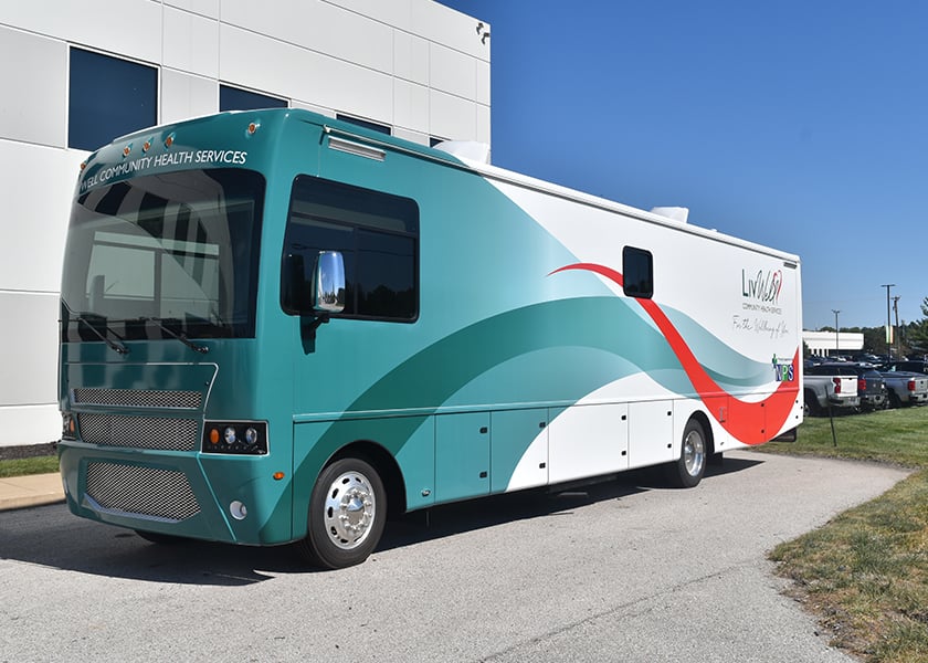 Livwell Mobile Primary Care Clinic Vehicles
