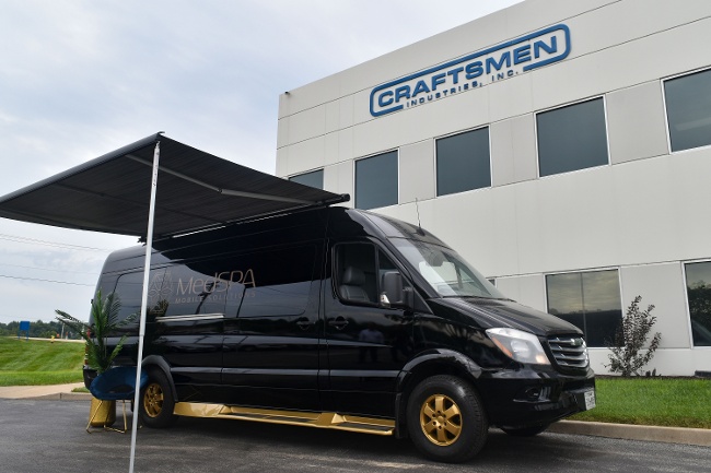 MedSpa Mobile Solutions Sprinter Van Closed