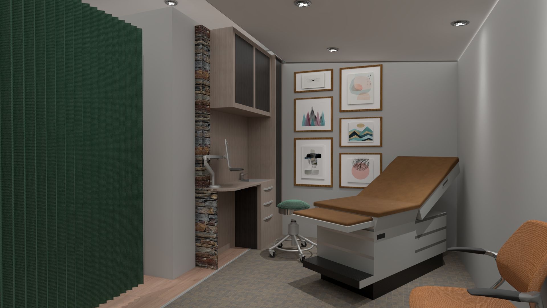 Covid Clinic_DE Container_Exam Room